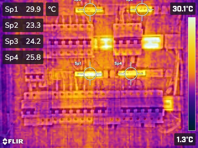 Infrared Thermography of Electrical Systems for condition monitoring